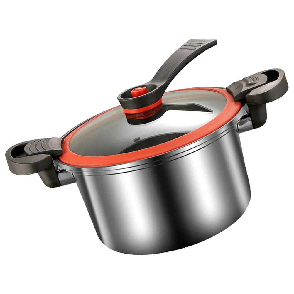 

Stainless Steel Pressure Cooker 24cm 3 5L Non Stick Micro Pressure Large Capacity Kitchenware Stockpots Slow Cooker