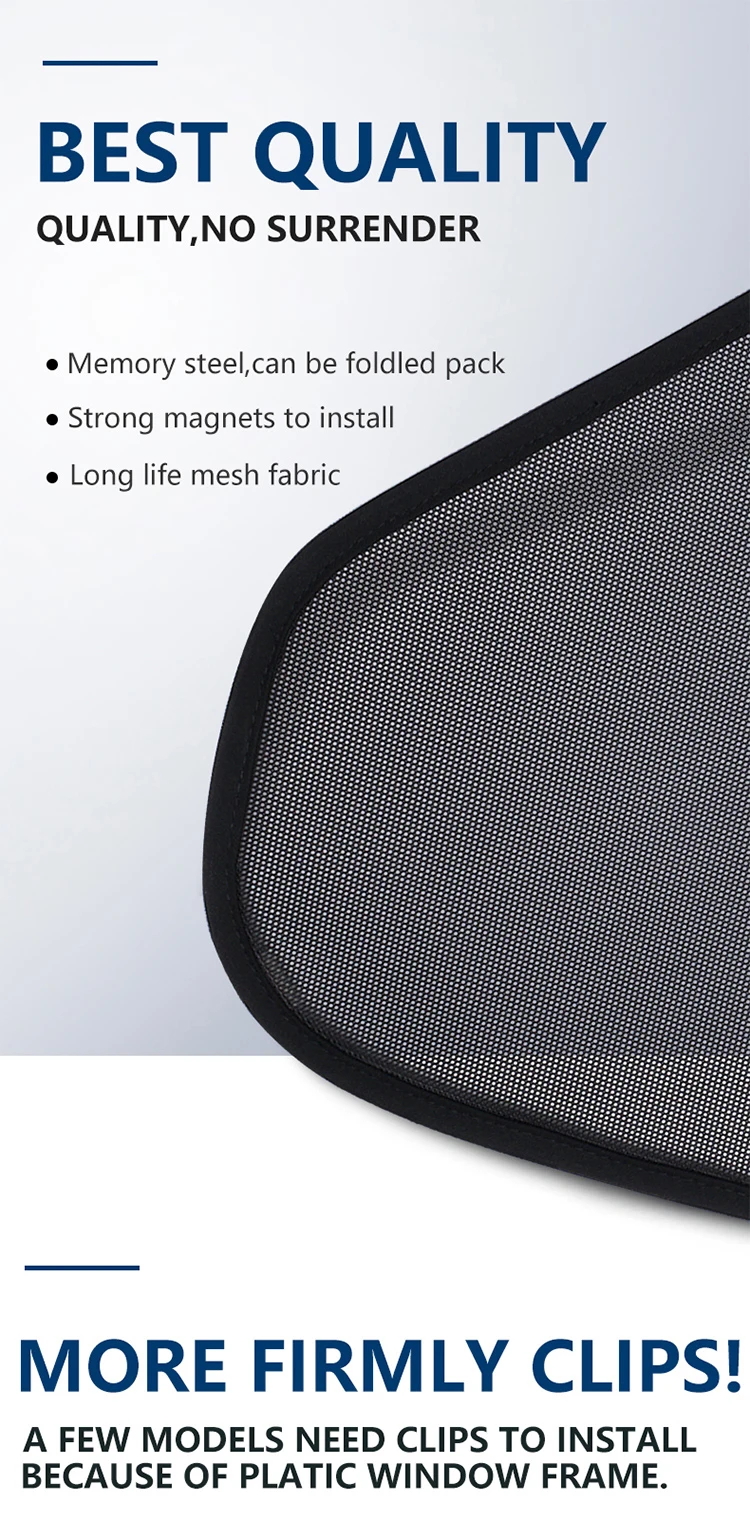Für Ford RANGER P703 2023 2024 2025 2026 Magnetischer Auto-Sonnenschutz Frontscheiben-Vorhang Hinteres Seitenfenster Netz-Sonnenschutzblende – Detail 5