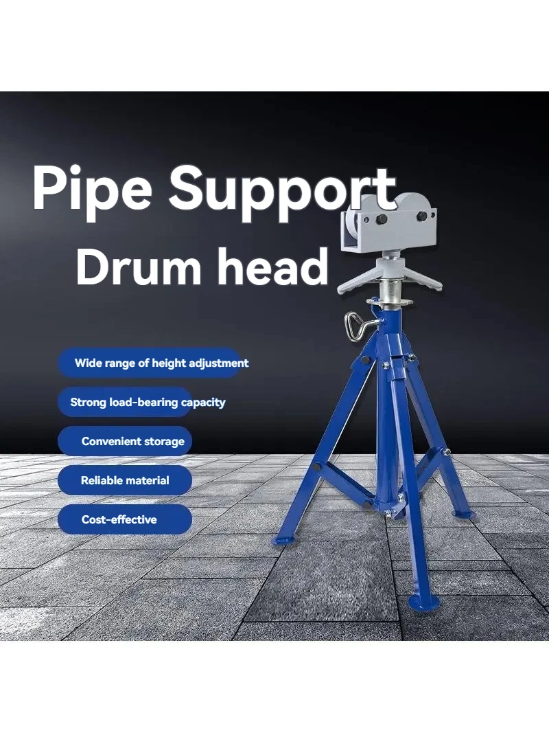 Pipe support platforms, pipe tools, RZ1101 wheeled pipe support stand, adjustable gantry clamp RZ1102