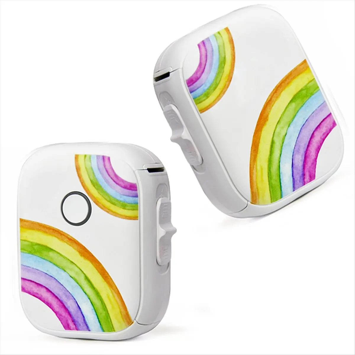 Portable Label Maker P12 Wireless Bluetooth Continuous Label Printer Label Maker Machine for Storage Office Home,C