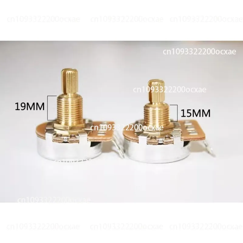 A1M  Electric Guitar  Potentiometer Full Copper 1000K Electric Guitar Special Long Shaft and Short Shaft Potentiometer, 1pc