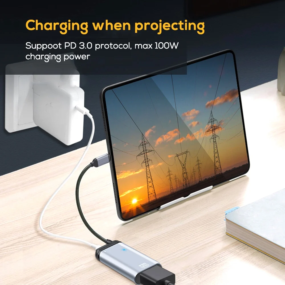 ABWH_3 in 1 Type-C Converter Adapter for TV PC MacBook Samsung S20