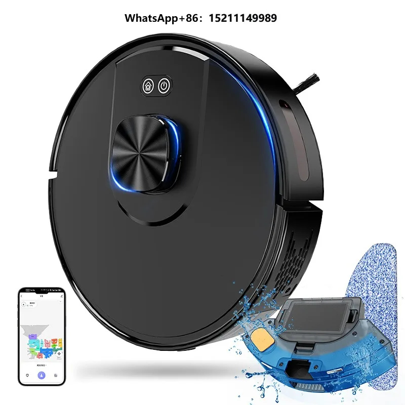 Robot Vacuum Cleaner Wet Dry  Self-Cleaning