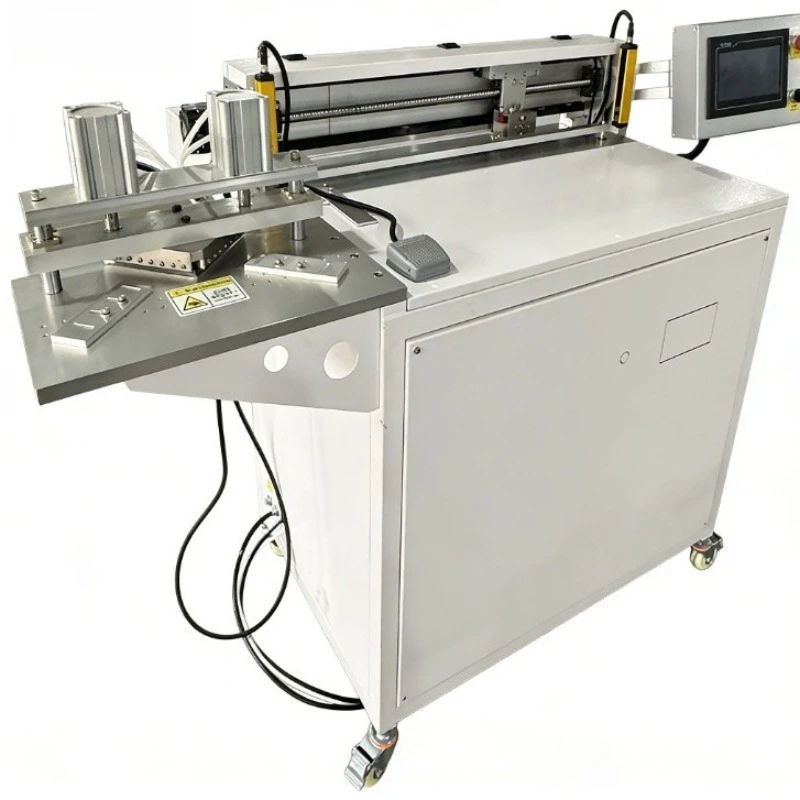Servo slotting machine, cardboard slotting V-seam, slotting machine