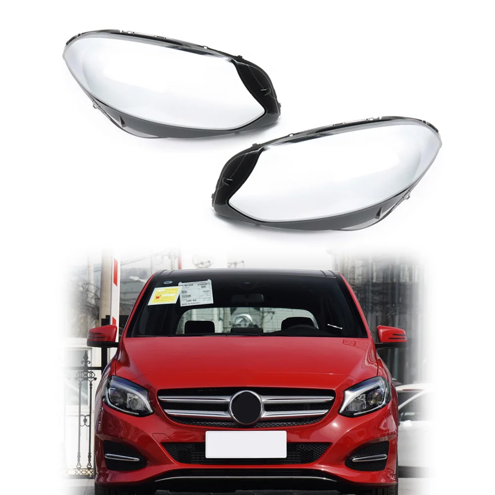 

For Mercedes Benz B Class W246 2016 2017 2018 2019 Headlight Cover Lamp Shade Headlamp Shell Lens