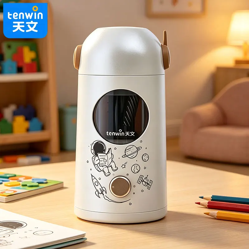 Tenwin The electric pencil sharpener can effectively prevent the pen core from breaking and breaking