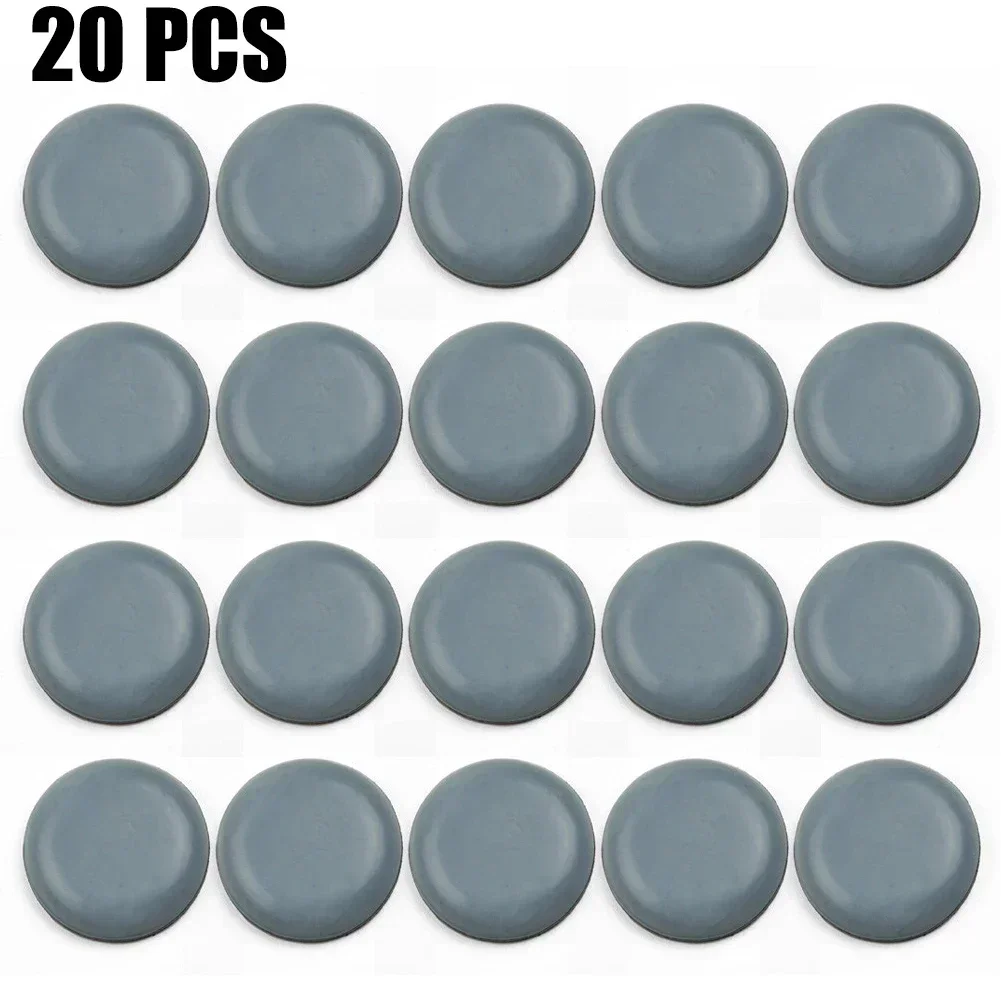 20pcs Furniture Sliders Feet Glider For Carpet Movers Heavy Duty Shifter Removal For Sofas Beds Tables Dining Chairs Household