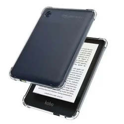 Clear TPU Back Cover Funda Case for Kobo Clara Colour & BW & 2E 6