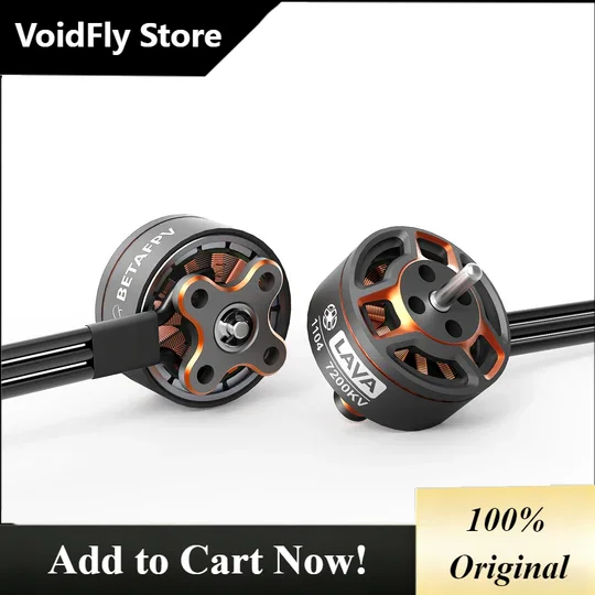 VoidFly BETAFPV LAVA Series 1104 7200KV Brushless Motors 1.5mm Shaft 2218 3 Paddle Propeller For Pavo20 Pro Brushless Bwhoop Qua