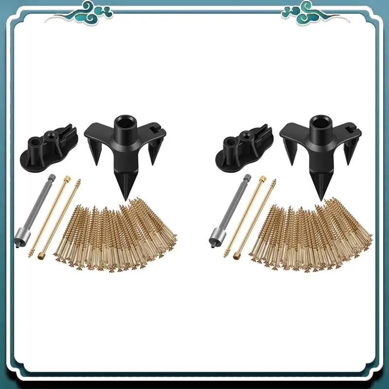 Reliable 2X Floor Repair Kit, No More Squeaks Kit Eliminates Floor Squeaks, Fits Most Carpet Hardwood Floors