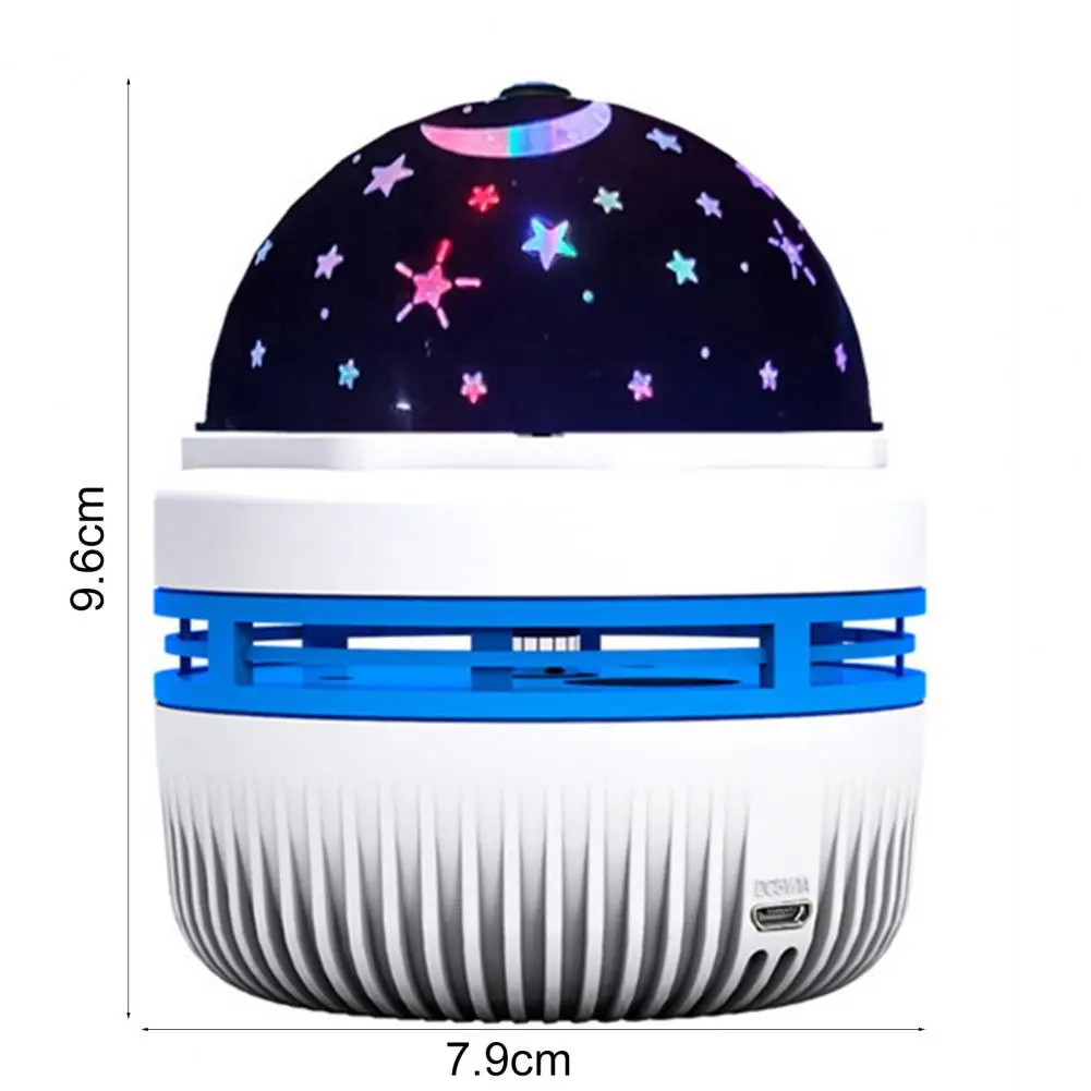 Night Lamp Projector Removable Cover One key Start Projection Lamp Colorful Starry Sky LED Disco Stage Light