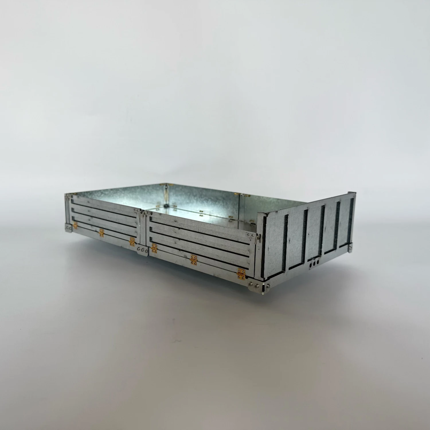 

All-metal Low-rail Carriage Cargo Bucket for 1/14 Tamiya RC Truck SCANIA 770S VOLVO 750 Mercedes-Benz ACTROS 3363 MAN Car Parts