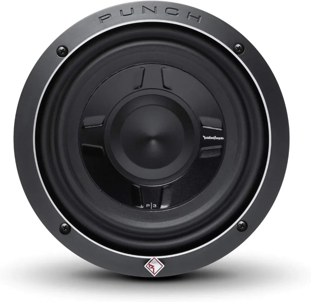 2024 NEW Fosgate P3SD2-8 8" Dual 2-Ohm Punch Series Shallow Mount Car Subwoofer American spot