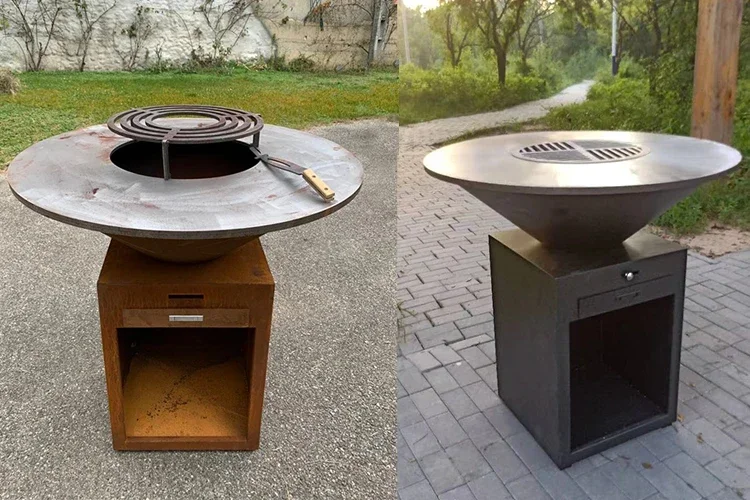 Barbecue Grill Modern Fire Pit Barbecue Grill
