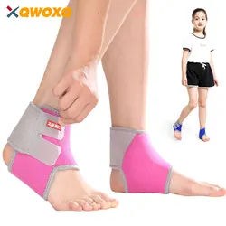 1Pair Professional Kid Ankle Strap for Cycling Running Gym Children Sport Ankle Brace Support Guard Protector Boy Girl Tobillera