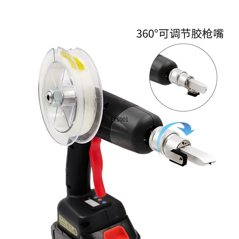 Invisible Optical Fiber Hot Glue Gun, FTTR Fiber Wiring Tool, Wireless Broadband Installation Kit