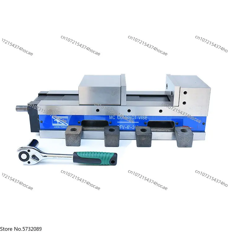 DFV-5-180 MC Power Vise Hydraulic/CNC Vice Precision Milling Vise