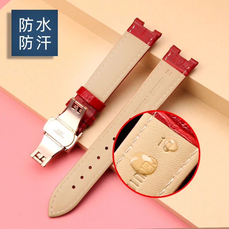 18*11 مللي متر 22*13mmNotched حزام من الجلد ل GC روسيني باشا دي كارتييه الرجال والنساء خاص حقق سوار لليد إكسسوارات
