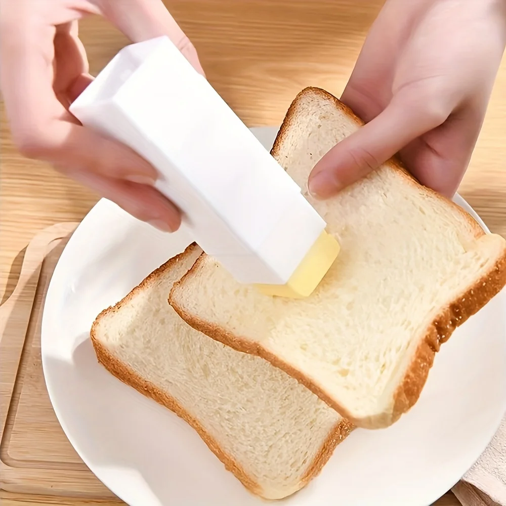1/2pcs Portable Butter Spreader One-Touch Operation Butter Dispenser Stick for Travel Picnics Baking Essentials Kitchen Tools
