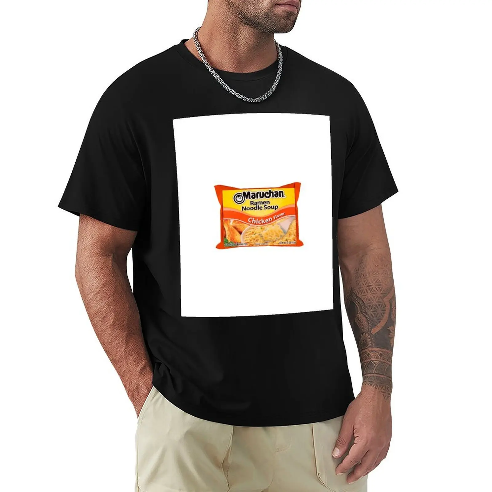 Camiseta deportiva Maruchan Ramen con sabor a pollo, básica, que absorbe la humedad