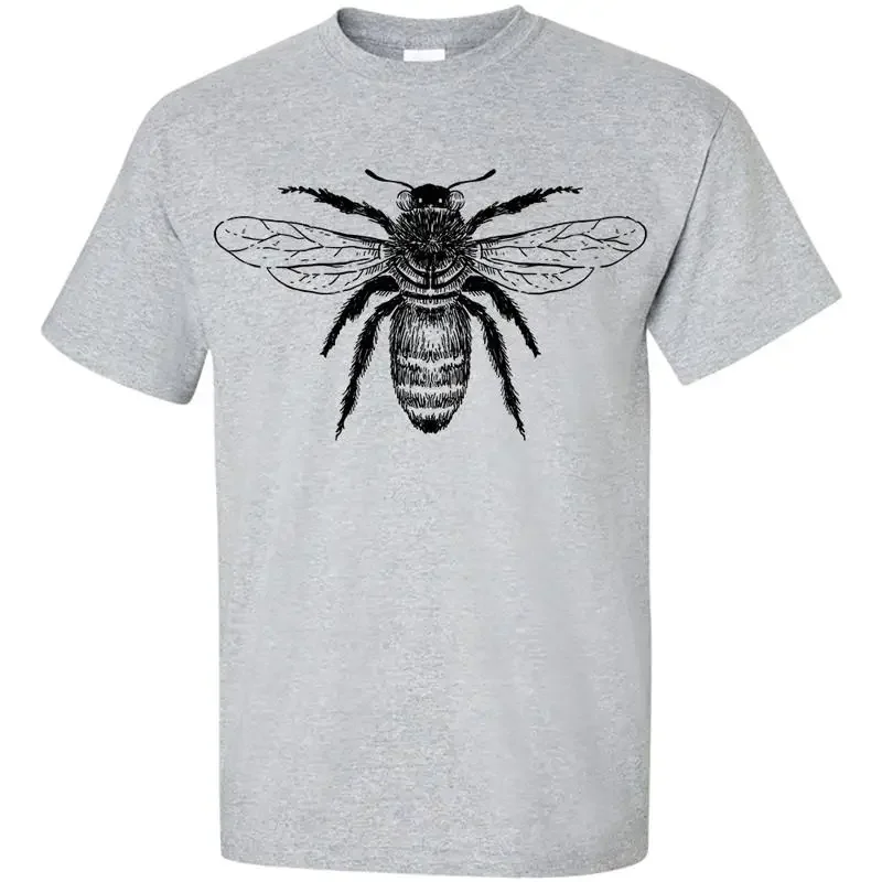 Bee Drawing T shirt Keeper Honey Honeycomb Organic