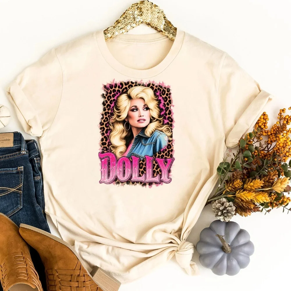 Dolly Parton t-shirt femme dollette 2000s meme t shirt y2k japan meme kawaii graphic