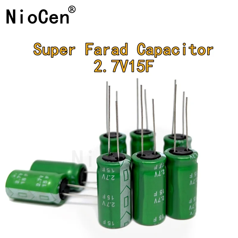 

（1pcs） 2.7V15F Super capacitor 2.7V 15F High Quality Fara Capacitor Capacitor Module for Automotive Rectifier