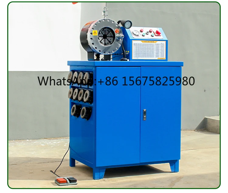 6-51mm Hydraulic Hose Crimping Machine 3/8 Inch to 2 Inch 10 Dies