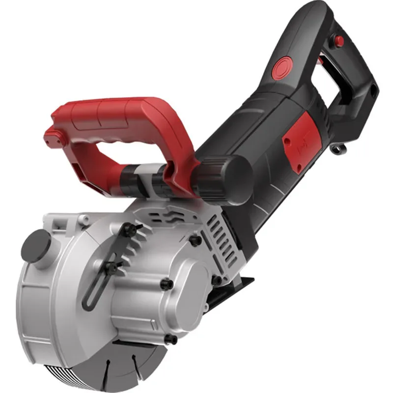 

133, многокомпонентный одноразовый станок для нарезки канавок, цемента, бетона, красной кирпичной стены, беспыльный станок для нарезки канавок