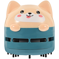 1 pc Mini Vacuum Cleaner Portable Compact Cartoon Design For Keyboard Desk Dust Collector Tabletop Usb Cleaner Desktop Car Home