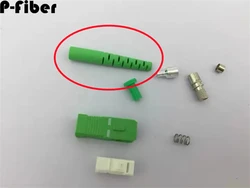 SC/APC boot 1000pcs 2.0mm 3.0mm for fiber optic patch cord SC UPC loose connector tail sleeve green black P-fiber