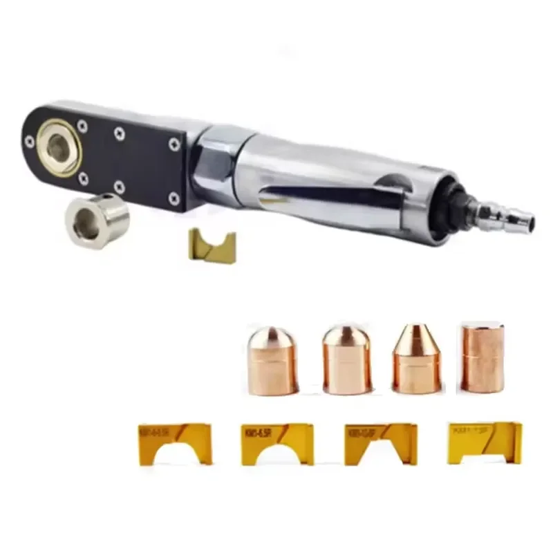 Portable Pneumatic Spot Welding Electrode Tip Grinder Handheld Single Side Sharpener for Resistance Welding Machine Cap