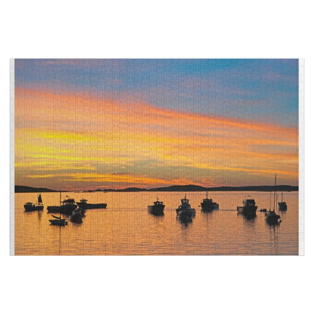 

Setting Sun over Tresco on the Isles of Scilly Jigsaw Puzzle Wood Photo Personalized Woods For Adults Puzzle