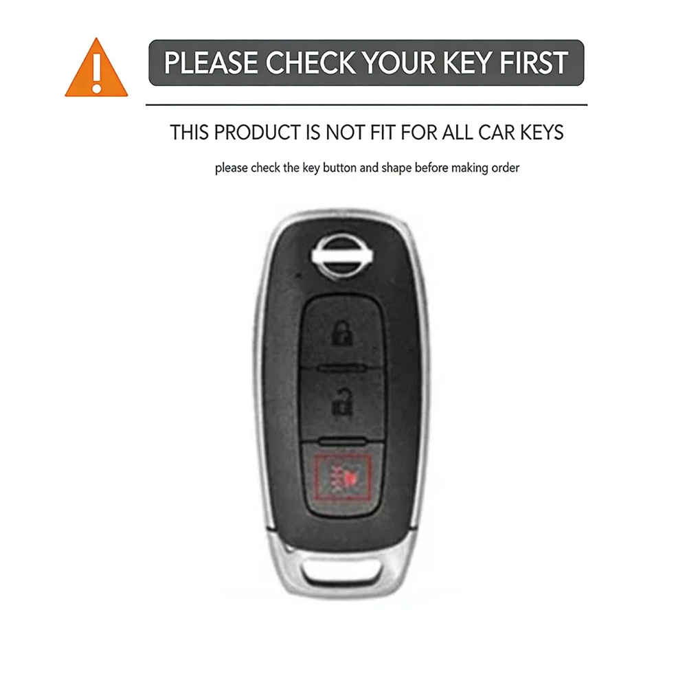 For Nissan X-TRAIL SYLPHY Altima Qashqai Pathfinder Kicks Ariya 2022 2023 2024 2025 Silicone Car Remote Key Cover Case Keychain view 5