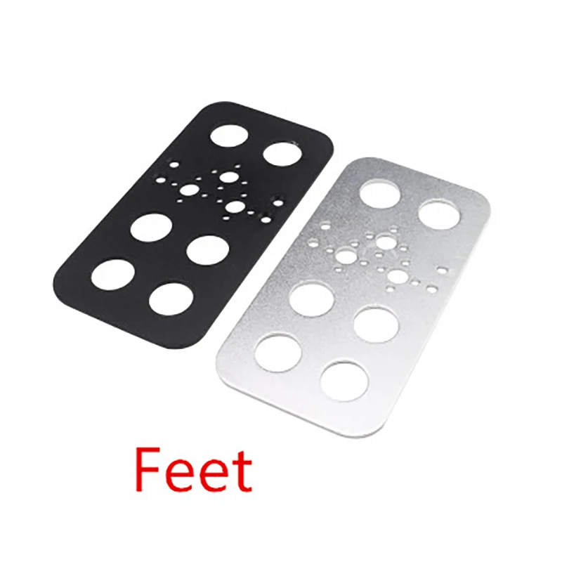 로봇 부품 액세서리 플랫폼 베어링 큰 피트 U 빔 서보 브래킷 표준 서보 브래킷 스티어링 브래킷 DIY 키트 부품
