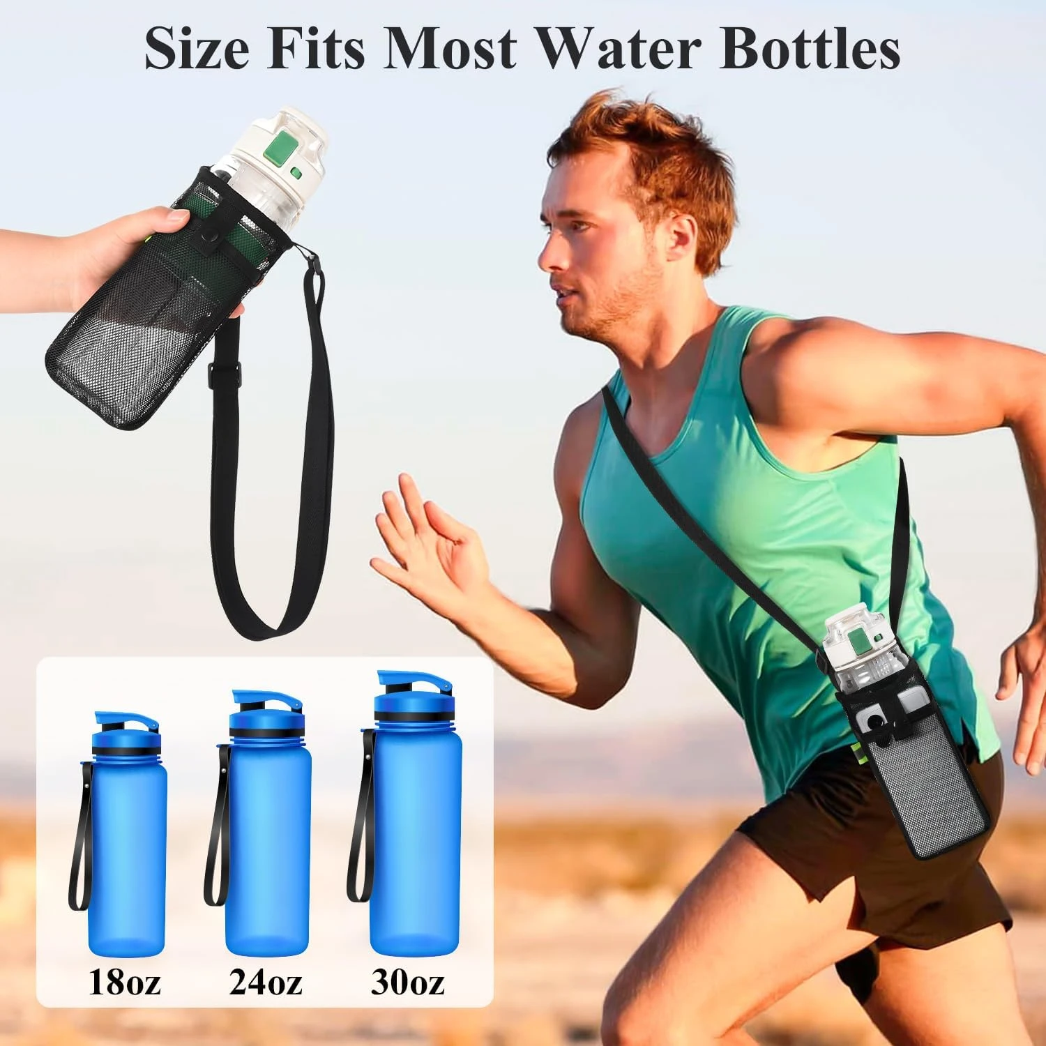 Go on an exhilarating journey with this incredibly durable and ultra-portable Hydrated Water Bottle, ensuring you stay refreshed