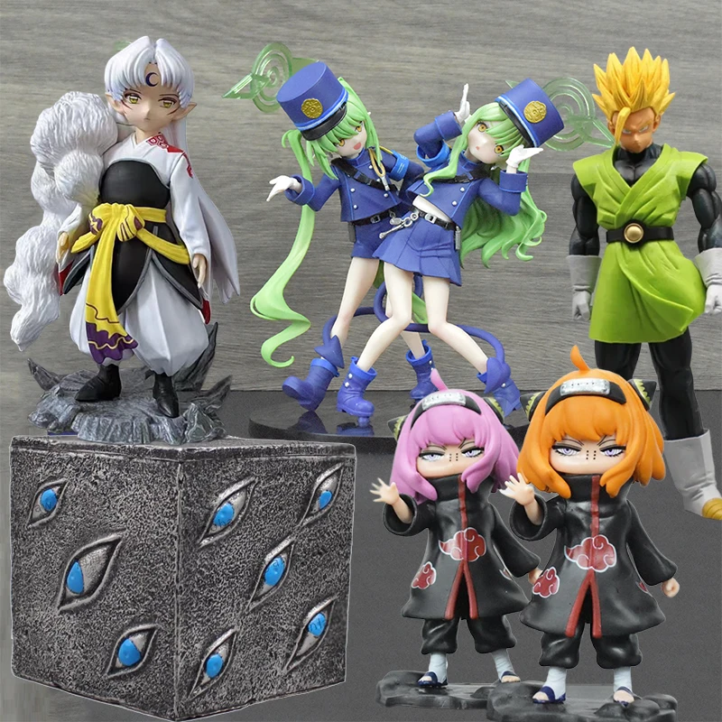 

Blue Archive Hikari Nozomi Figure Dragon Ball Son Gohan Mask Figure Prison Realm Jujutsu Kaisen Toys Inuyasha Sesshoumaru Statue