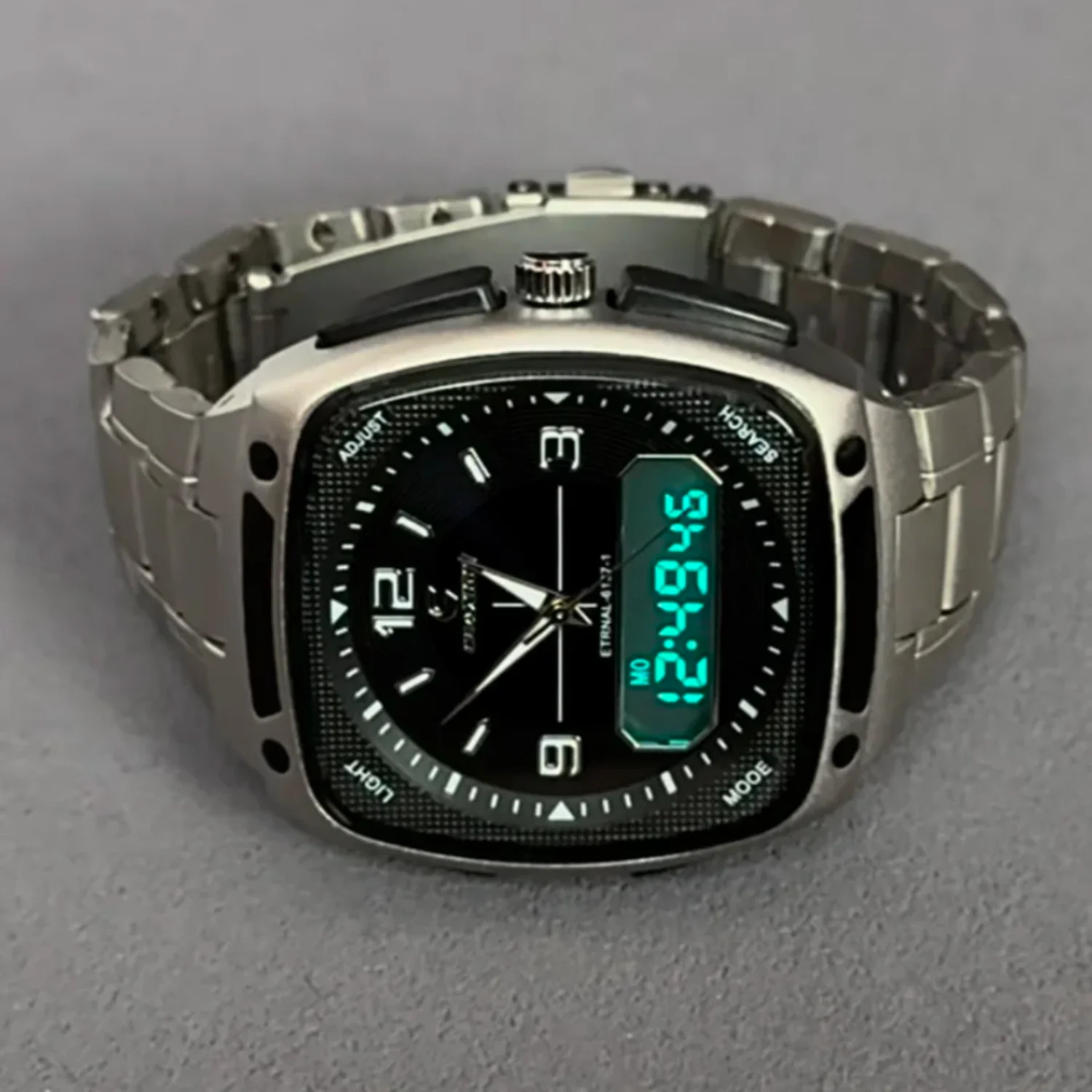 CILOA 2025 신형 남성용 고급 웜홀 디지털 시계 - Vintage Digital Watch 리뷰 및 가격