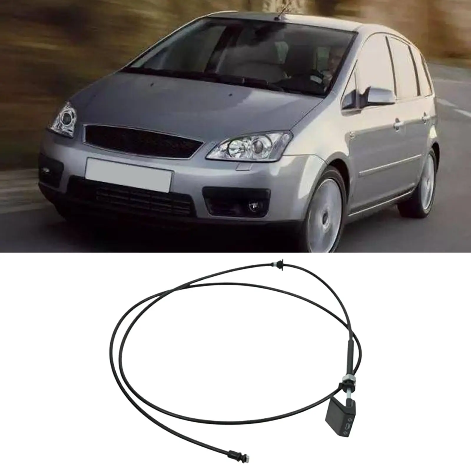 

Hood Release Cable Ys4Z16916AA Practical Premium High Performance Spare Parts Accessory Replacement for Ford Focus 00-07