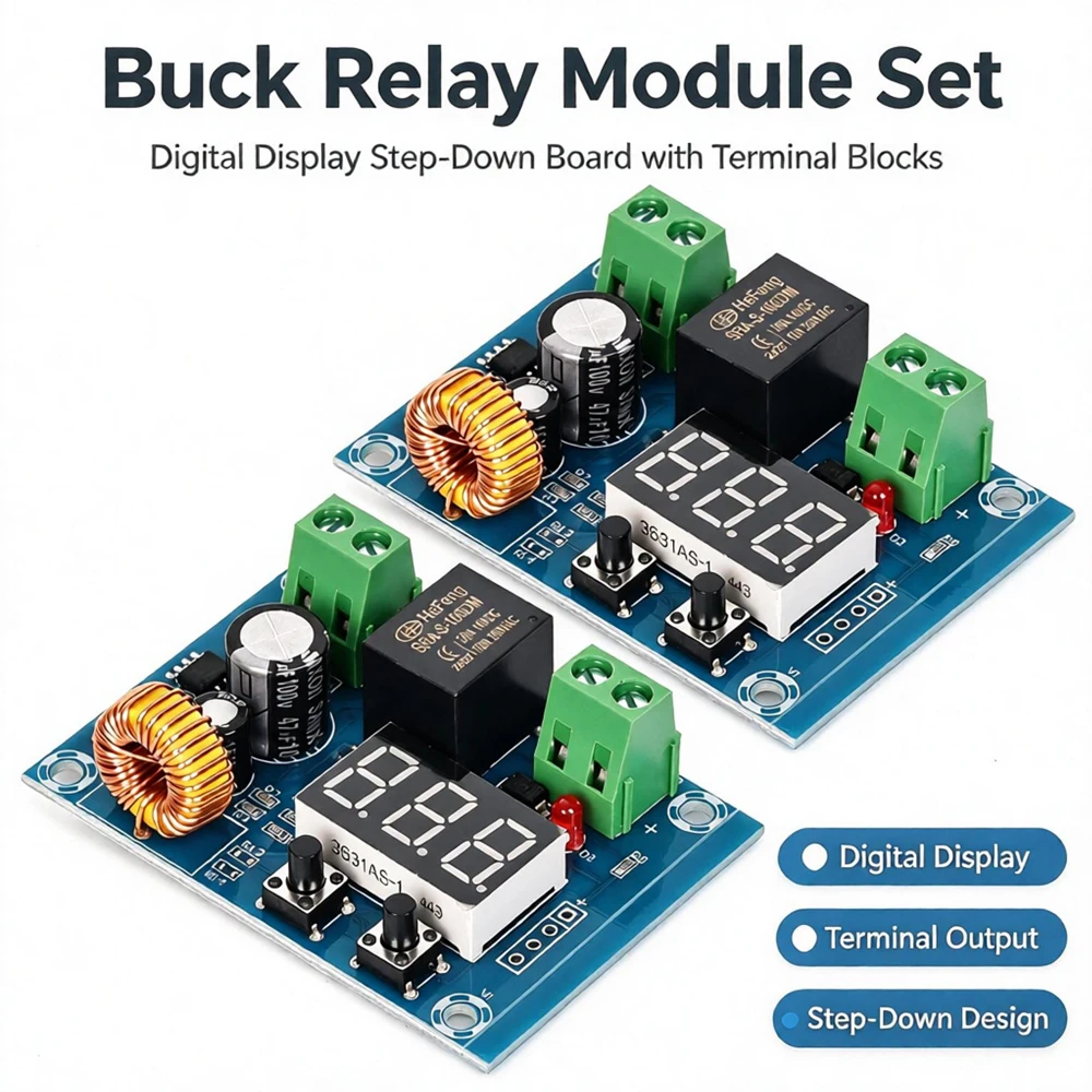 XH-M609 DC Voltage Protection Module Lithium Battery Under Voltage Loss, Low Power, Disconnect Output 6-60V