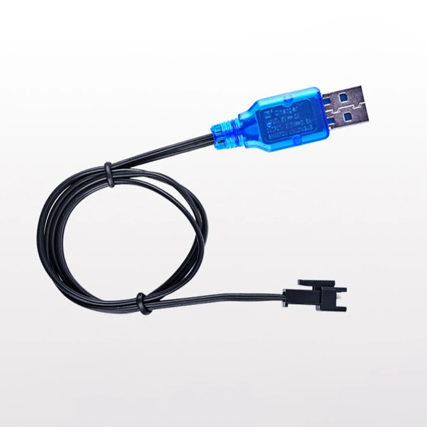 1 قطعة 3.7 فولت SM شاحن بطارية ليثيوم شاحن يو اس بي SM إلى الأمام التوصيل لعبة كهربائية USB كابل شحن أجزاء #6