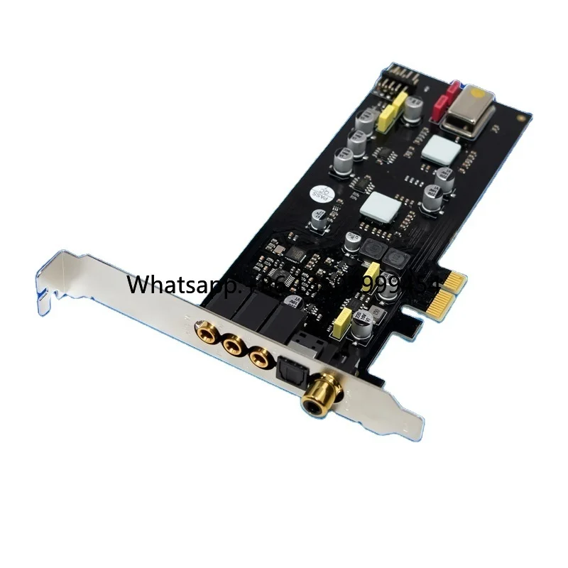 

PCIe SSS1700 Fiber Optic Coaxial Digital Audio Professional HiFi Sound Card Dolby Digital EX/EAC-3 Decoding EAX 4.0