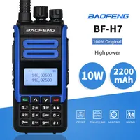 Original BaoFeng BF-H7 Powerful Walkie Talkie 10W Dual Band UHF VHF Two Way Radio Portable FM Transceiver