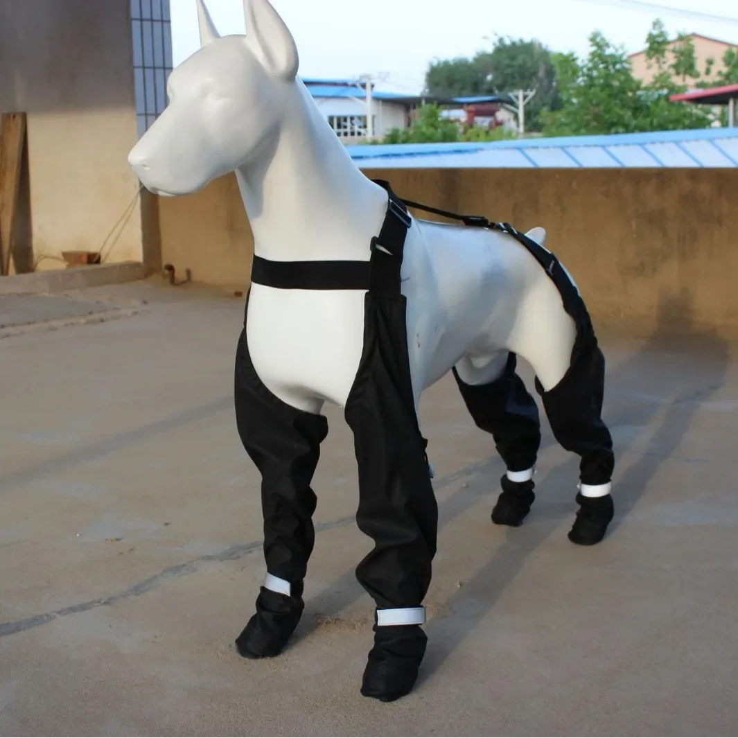 Anti-dirty dog shoelaces reflective strips go out dog boots are universal in all seasons