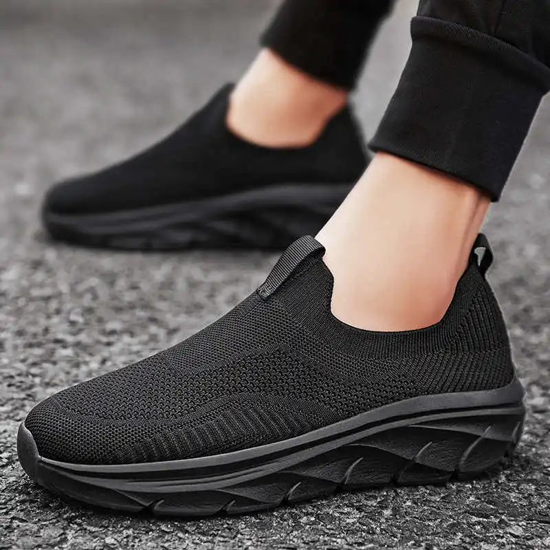 

Hiphop Autumn Shoes For Men Size 48 Training School Men's Sneakers Black Sport Dropshiping Casuals High Brand Sapatenis