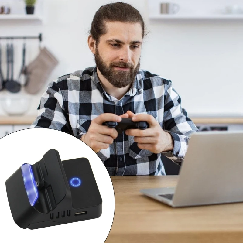 Adaptador base doca para estação acoplamento para viagens para jogos