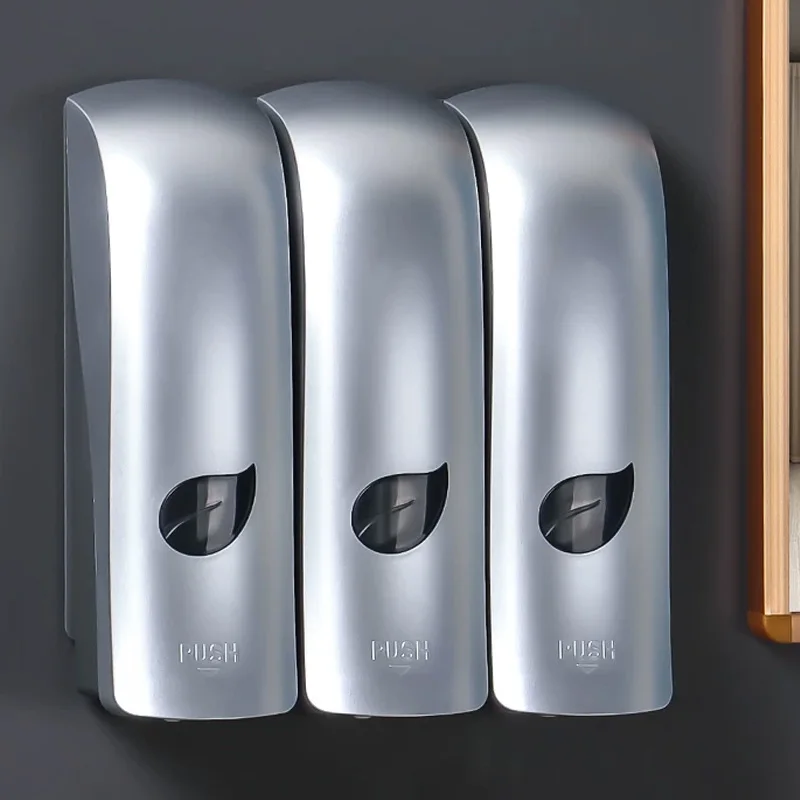 Hotel Commercial No Drill Wall Soap Dispenser Large Capacity Liquid Dispenser Hand Sanitizer Design for Daily Household
