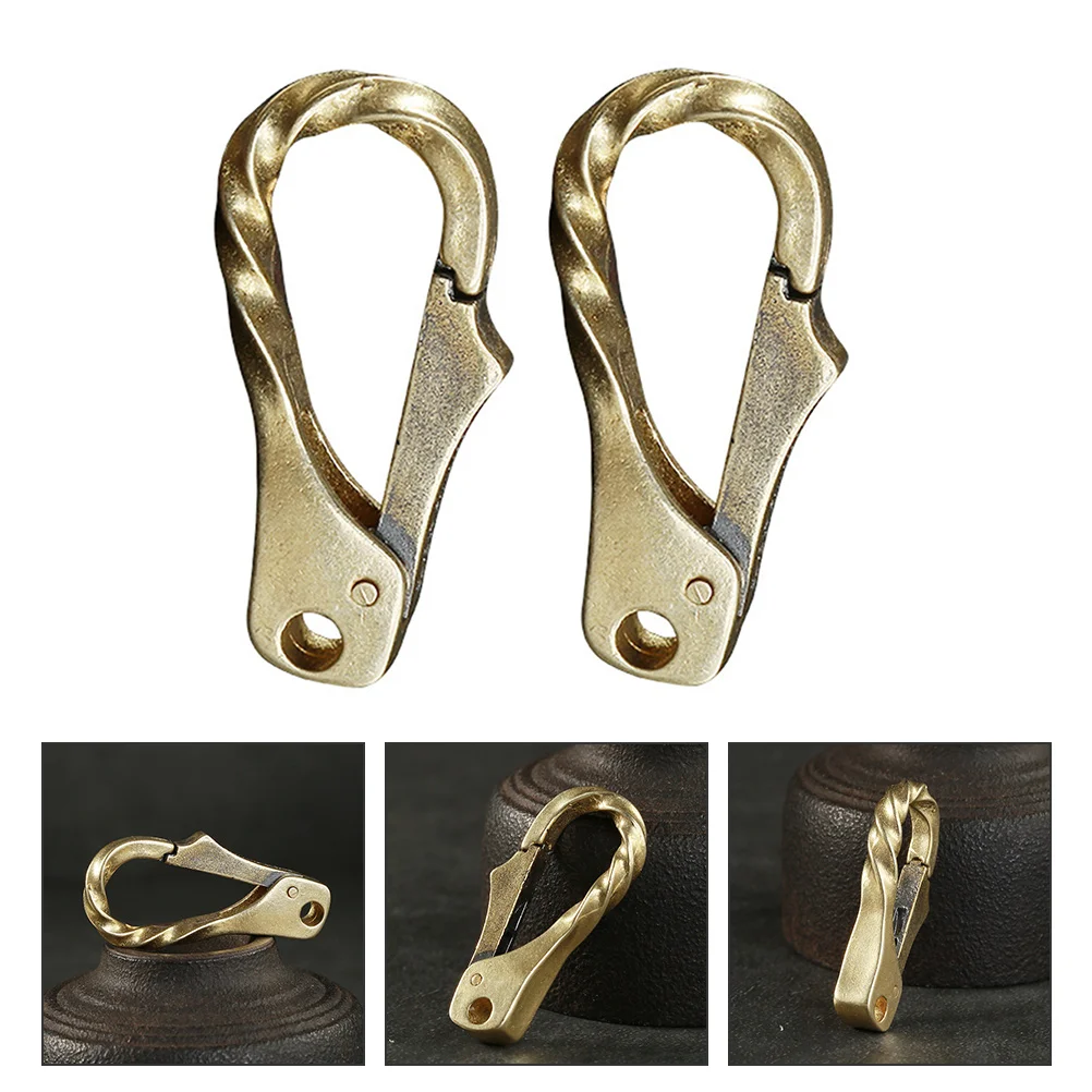 

2 шт. латунная поворотная пряжка прочные застежки для DIY ювелирные изделия брелки проекты застежка-лобстер ошейник для домашних животных аксессуары для рукоделия ювелирные изделия