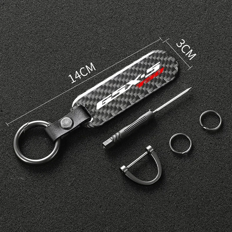 Keychain Keyring Motorcycle Accessories For Suzuki GSXS 750 GSXS1000 GT F-ABS GSX-8S 125 GSXS750