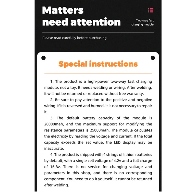 【Flash-Sale!】3X IP2368 แบบสองทิศทาง 100W โมดูลการชาร์จอย่างรวดเร็ว Buck-Boost อินเทอร์เฟซ Type-C พลังงานแบตเตอรี่ลิเธียมการชาร์จอย่างรวดเร็ว B
